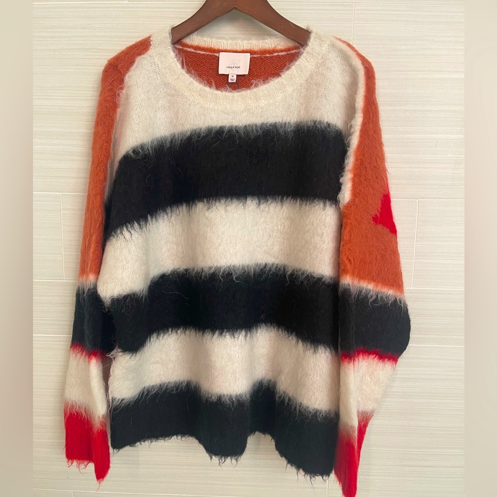Fluffy mohair blend Cinq a Sept sweater